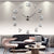 2018  Free Shipping New Clock Watch Wall Clocks Horloge 3d Diy Acrylic Mirror Stickers Home Decoration Living Room Quartz Needle